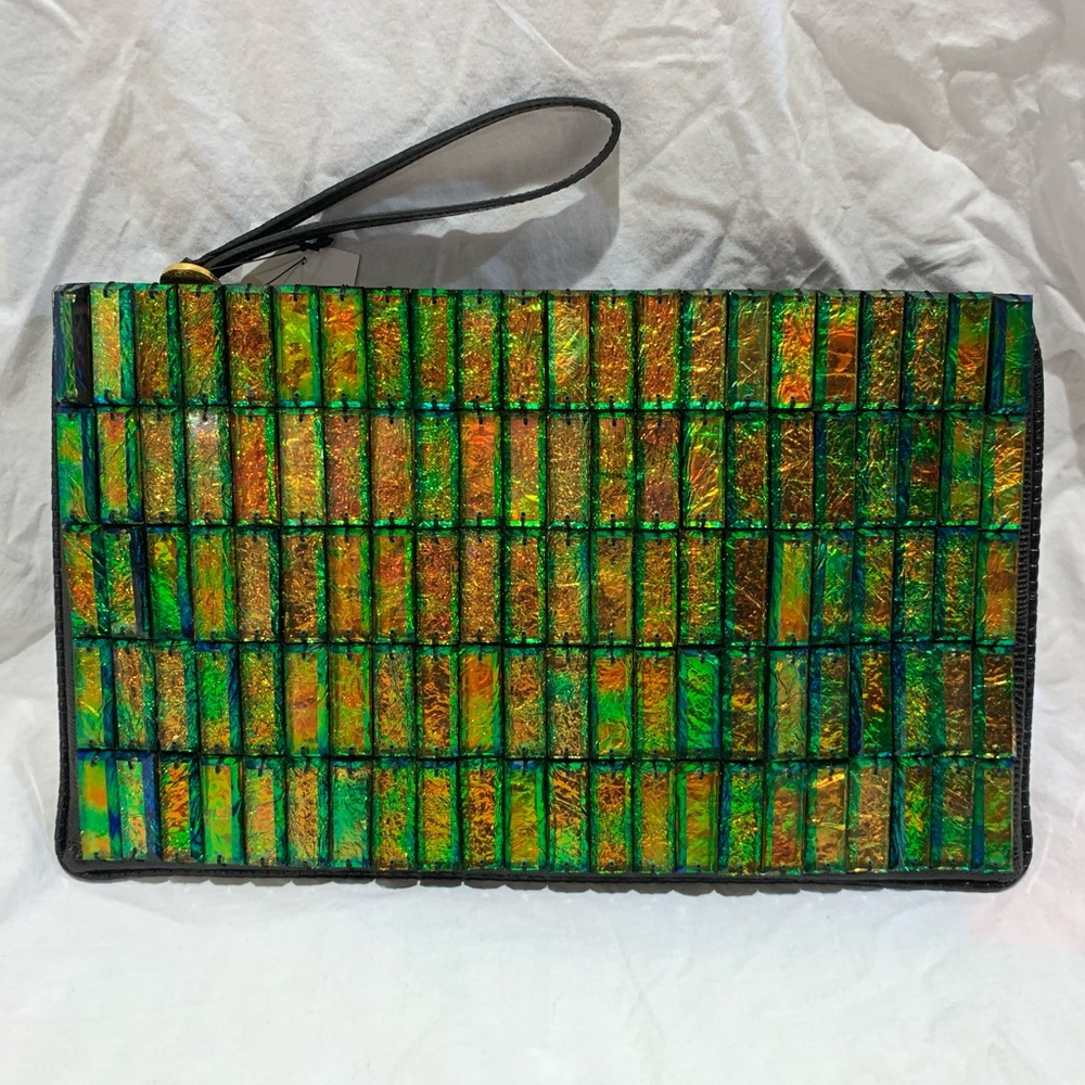 STELLA MCCARTNEY Cesily Stones Faux Alligator Bag *RARE*